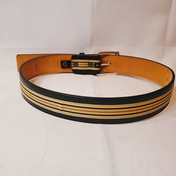 ARIAT Black Fullgrain Leather Belt Size 28/70 main image 9